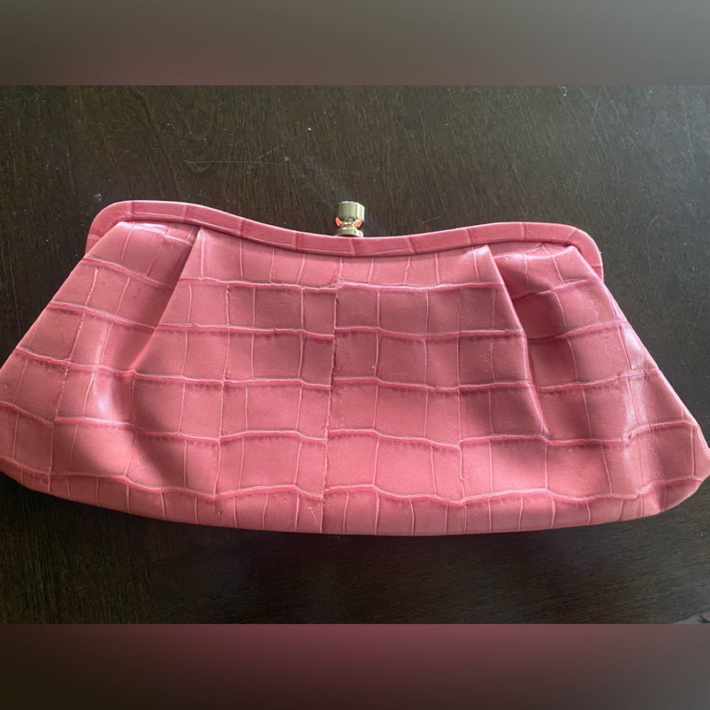 Elegant Pink Clutch Bag